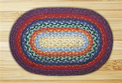 Oval Trivet - Rainbow 1