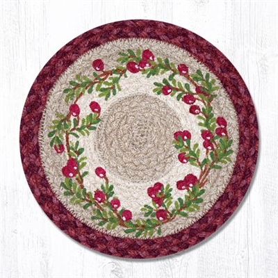 Cranberries Printed Round Trivet 10