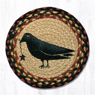 Crow & Star Printed Round Trivet 10